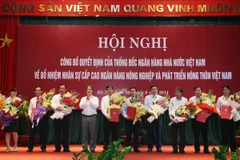 Ngân hàng Nhà nước bổ nhiệm một loạt nhân sự cấp cao Agribank
