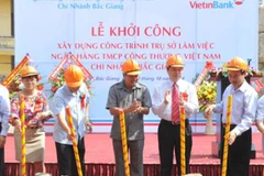 Khởi công xây dựng trụ sở làm việc VietinBank Bắc Giang