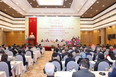 Toàn cảnh cuộc họp. (Ảnh: Phương Hoa/TTXVN)