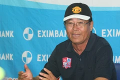 Ông Sự tuyên bố giải nghệ vào cuối mùa bất chấp kết quả của Đồng Nai. (Ảnh: Minh Chiến/Vietnam+)