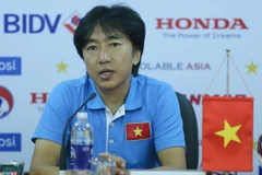 Ông Miura tiết lộ U23 Việt Nam đã có những biểu hiện "buông súng" trong trận tái đấu JFL Selection. (Ảnh: Minh Chiến/Vietnam+)