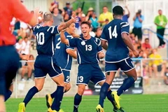 Đội bóng tới từ đảo quốc tí hon Guam đang chơi những trận đấu tuyệt vời. (Ảnh: Getty)