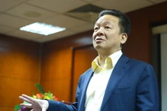 Bầu Hiển tiết lộ điểm đến thương vụ kế tiếp của Manchester City. (Ảnh: Minh Chiến/Vietnam+)