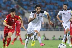 Đội tuyển Iraq đã bỏ cách khá xa đối thủ Việt Nam tại bảng F vòng loại World Cup 2018. (Ảnh: Minh Chiến/Vietnam+)