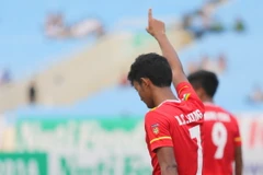 U19 Myanmar là thử thách lớn cho U19 Việt Nam ở giải Đông Nam Á. (Ảnh: Minh Chiến/Vietnam+)
