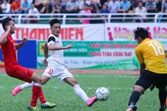 U21 Việt Nam nhận thất bại thứ hai liên tiếp trên chấm luân lưu vì phung phí quá nhiều cơ hội trong thời gian thi đấu chính thức. (Ảnh: Minh Chiến/Vietnam+)