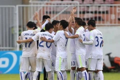 U21 Hoàng Anh Gia Lai ghi 8 bàn, chỉ thủng lưới 2 lần sau bốn trận vòng loại. (Ảnh: Contras HAGL)