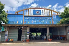 Trụ sở Trung tâm Đăng kiểm 81-03D. (Nguồn: Tiền Phong)