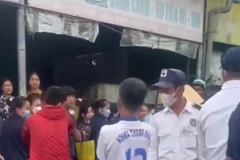 Hiện trường vụ việc. (Nguồn: Tiền Phong)