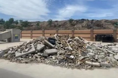 Máy dò sự sống trong các đống đổ nát. (Nguồn: CGTN)