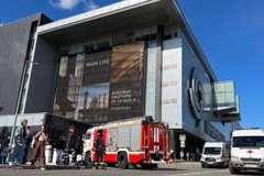 Trung tâm thương mại nơi xảy ra vụ nổ. (Nguồn: Khaleej TImes)