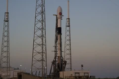 Tên lửa đẩy Falcon 9 mang theo vệ tính có kính viễn vọng Eculid tại Trạm Vũ trụ Cape Canaveral, bang Florida (Mỹ). (Nguồn:ESA)