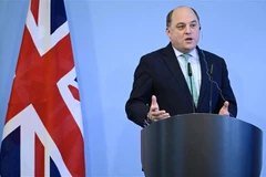 Bộ trưởng Quốc phòng Anh Ben Wallace. (Ảnh: AFP/TTXVN)