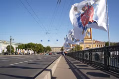 Thành phố St. Petersburg. (Ảnh: Duy Trinh/TTXVN )