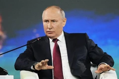 Tổng thống Nga Vladimir Putin. (Ảnh: AFP/TTXVN)