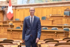 Chủ tịch Hội đồng Quốc gia Thụy Sĩ Martin Candinas. (Ảnh: TTXVN phát)