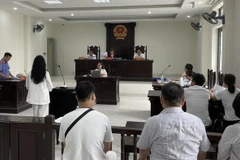 Phiên tòa xét xử vụ việc. (Nguồn: Thanh Niên)