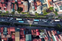 Thành phố Hà Nội trở lại thi công mở rộng đường Âu Cơ-Nghi Tàm