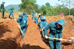 Thanh Hóa: Phát hiện, quy tập 8 phần mộ liệt sỹ tại vườn nhà dân