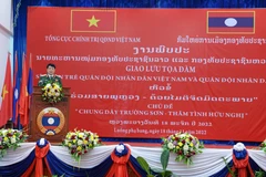 Giao lưu tọa đàm Sỹ quan trẻ Quân đội Nhân dân Việt Nam-Lào