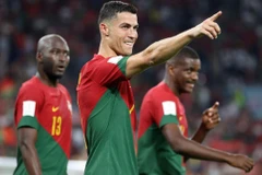 Ronaldo mở đầu cho chiến thắng của Bồ Đào Nha. (Nguồn: eurosport)