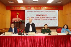 Tổng Bí thư tiếp xúc cử tri Hà Nội trước Kỳ họp thứ tư, QH khóa XV