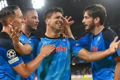 Napoli vào vòng 1/8 Champions League. (Nguồn: Getty Images)