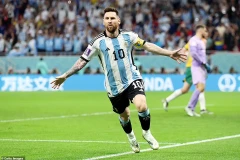 Messi tỏa sáng giúp Argentina đánh bại Australia giành vé vào tứ kết