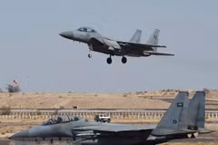 Máy bay tiêm kích F-15 của Nhật Bản. (Nguồn: AFP/TTXVN)