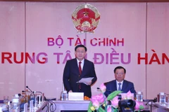 Hội nghị trực tuyến với các địa phương về công tác khóa sổ thu, chi ngân sách Nhà nước năm 2019, ngày 31/12. (Ảnh: BTC/Vietnam+)