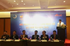 Giải thưởng Sao Đỏ - Doanh nhân trẻ Việt Nam tiêu biểu năm 2019 được triển khai từ tháng 10 – 12/2019. (Ảnh : PV/Vietnam+)