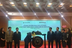 5 triệu cổ phiếu SHE niêm yết trên Sàn giao dịch Chứng khoán Hà Nội, từ ngày 25/1. (Ảnh: PV/Vietnam+)