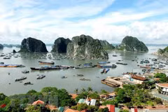 Phong cảnh Vịnh Hạ Long. (Nguồn: TTXVN)