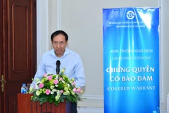 Ông Phạm Hồng Sơn, Phó Chủ tịch Ủy ban Chứng khoán Nhà nước. (Ảnh: PV/Vietnam+)