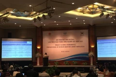 Ngày 22/10, Bộ Công Thương công bố Sách trắng về Công nghiệp Việt Nam năm 2019. (Ảnh: PV/Vietnam+)