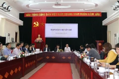 Tổng cục Dự trữ Nhà nước (Bộ Tài chính) xuất kho 110.748 tấn gạo, bao gồm xuất 109.317 tấn gạo và 2.284 tấn thóc. (Ảnh: PV/Vietnam+)