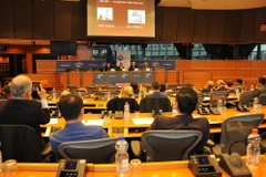 Toàn cảnh buổi tọa đàm. (Ảnh: Kim Chung/TTXVN)