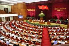 Toàn cảnh Hội nghị lần thứ 7 Ban Chấp hành Trung ương Đảng khóa XII. (Nguồn: TTXVN)