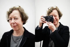 Nữ nhiếp ảnh gia Barbara Klemm. (Nguồn: Exberliner)