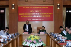 Phó Thủ tướng Thường trực Chính phủ Trương Hòa Bình phát biểu. (Ảnh: Phương Hoa/TTXVN)