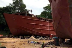 Hiện trường vụ việc. (Ảnh: TTXVN)