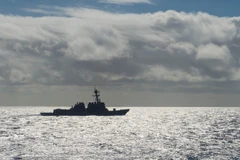 Tàu USS McCampbell. (Nguồn: Hải quân Mỹ)