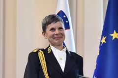 Thiếu tướng Alenka Ermenc. (Nguồn: Sloveniatimes)