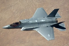Máy bay tiêm kích tàng hình F-35A. (Nguồn: Internet Looks)
