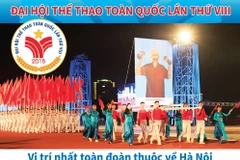 Hà Nội nhất toàn đoàn tại Đại hội thể thao toàn quốc.