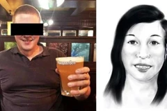 Nghi phạm (trái) vụ sát hại một nữ du học sinh Việt Nam (phải) tại Geluwe, tỉnh Tây Flanders (Bỉ). (Ảnh: Krant van Westvlaanderen/TTXVN)