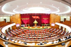 Quang cảnh Hội nghị lần thứ tám Ban Chấp hành Trung ương Đảng khoá XII. (Nguồn: TTXVN)