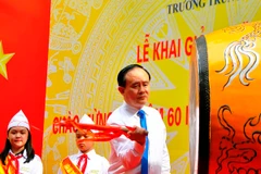 Lễ khai giảng đặc biệt của trường THCS Nguyễn Tri Phương