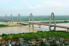 Cầu dây văng dài nhất vượt sông Hồng sẽ mang tên kép