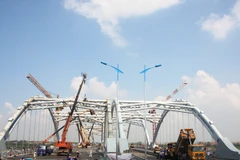 Cầu Đông Trù sẽ được thông xe vào ngày Giải phóng Thủ đô